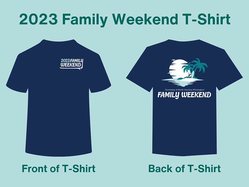 Cover image for 2023 Family Weekend - T-Shirt Orders