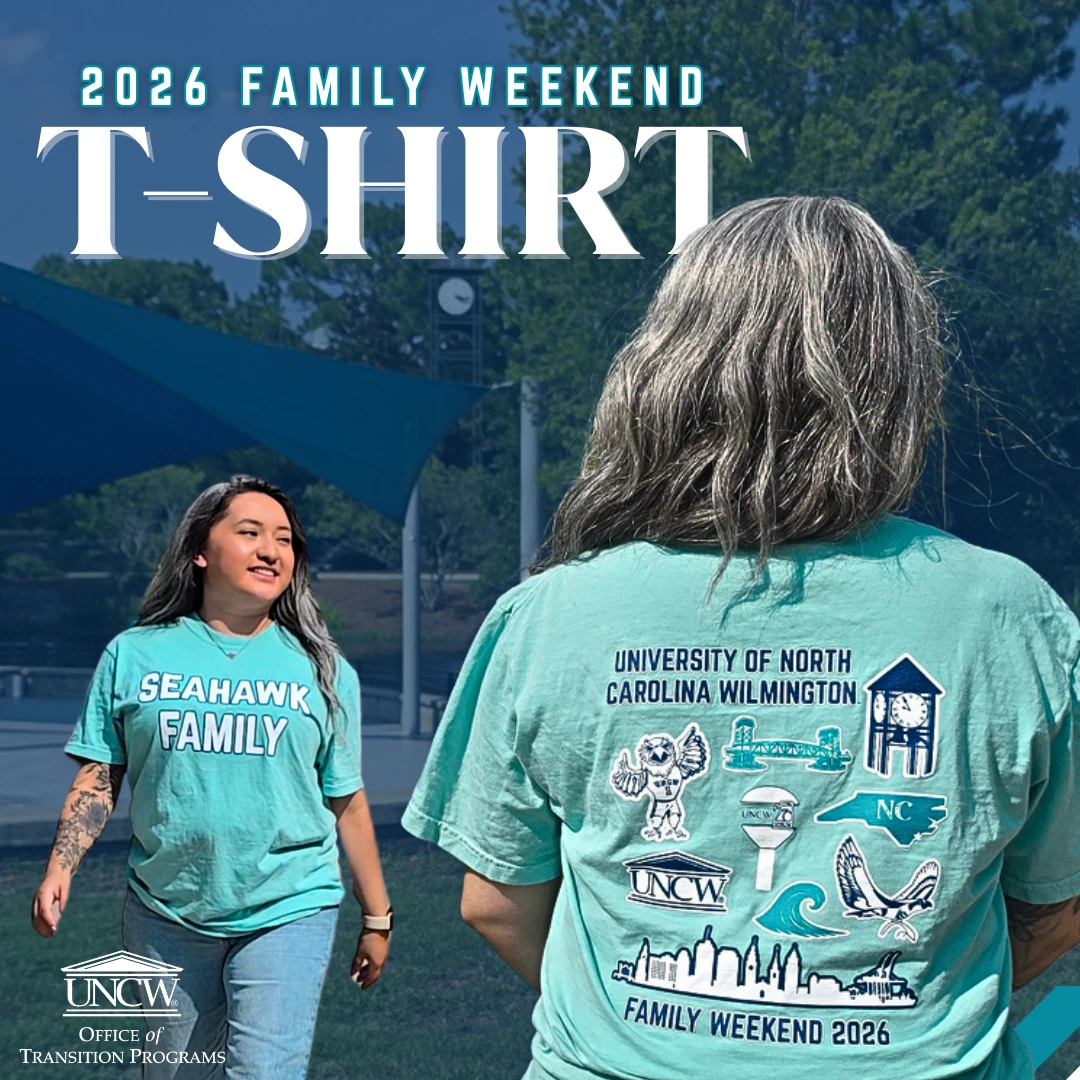 A front and back view of the comfort colors, teal family weekend shirt.